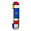 Recherche de mondrian skateboards Bleu