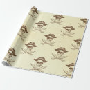 Search for sword wrapping paper Skull and crossbones