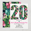 Recherche de 20ème invitations Floral