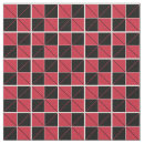 Search for black and red check fabric Plaid