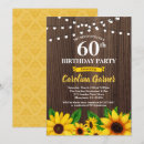 Search for brunch 60th birthday invitations Rustic