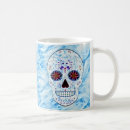 Search for blue sugar skulls mugs Calavera