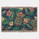Search for tiki blankets Aloha
