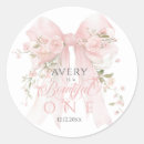 Search for one flower stickers Girl 1st birthday