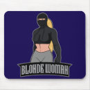 Search for blonde mousepads Woman