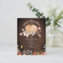 Recherche de fall baby girl shower invitations Floral