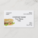 Search for sub business cards Sandwich