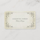 Recherche de cadre vintage cartes visite Rustique