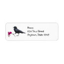 Search for crow return address labels Raven