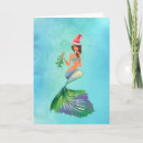 Search for mermaid christmas cards Fantasy