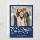Search for navy blue christmas cards One photo
