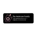 Search for dreidel return address labels Chanukkah