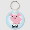 Search for pig smile keychains Cute