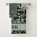 Search for camo bath towels Green