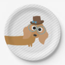 Recherche de teckel assiettes Papier