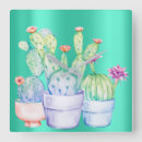 Search for watercolor cactus art Blue
