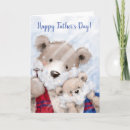 Search for bear fathers day cards Cute