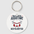 Search for dental assistant keychains Funny