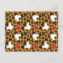 Search for leopard pattern postcards Cute