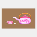 Search for vintage teacup stickers Teapot