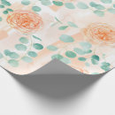 Search for green floral wrapping paper Bridal shower