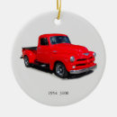 Search for pickup truck ornaments Red