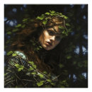 Search for forest nymph posters Green