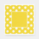 Recherche de pois blanc serviettes Vaisselle