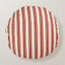 Search for red and cream stripes pillows Striped