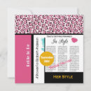 Search for bridal magazine invitations Chic