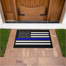 Search for thin blue line doormats Law enforcement