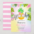 Search for hawaiian bridal shower invitations Luau