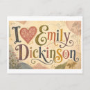 Recherche de dickinson cartes postales Poète