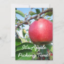 Search for apple picking invitations Harvest