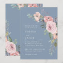 Search for dusty blue and dusty rose wedding invitations Watercolor
