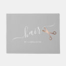 Search for gold doormats Hair stylist