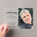 Recherche de elegant memorial invitations Service commémoratif