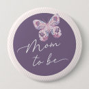 Search for purple butterfly buttons Mom to be