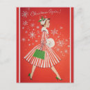 Search for 1950s fashion postcards Girl
