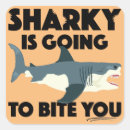Recherche de grand requin blanc autocollants Humour