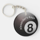 Search for 8 ball round keychains Black