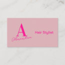 Recherche de monogramme r cartes visite Coiffeur