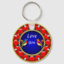 Search for valentine decorations keychains Red hearts
