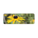 Search for black eyed susan return address labels Yellow