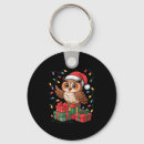 Search for funny owls keychains Christmas mega