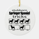 Search for springer spaniel ornaments Funny
