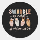 Search for swaddled stickers Nicu nurse