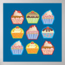 Search for blue cupcake posters Chocolate