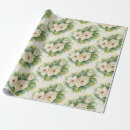 Search for white magnolia wrapping paper Botanical