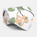Search for peach floral ties Black